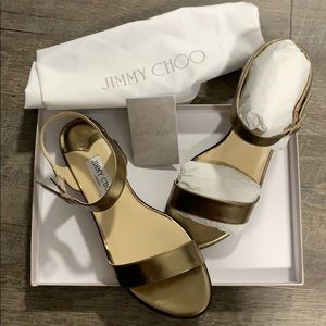 NEW! Jimmy Choo City Sandal Flat